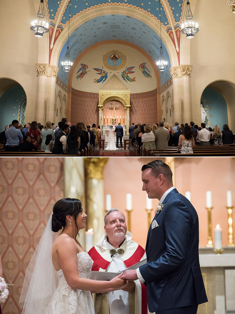 Sacred Heart Parish Wedding Photographer