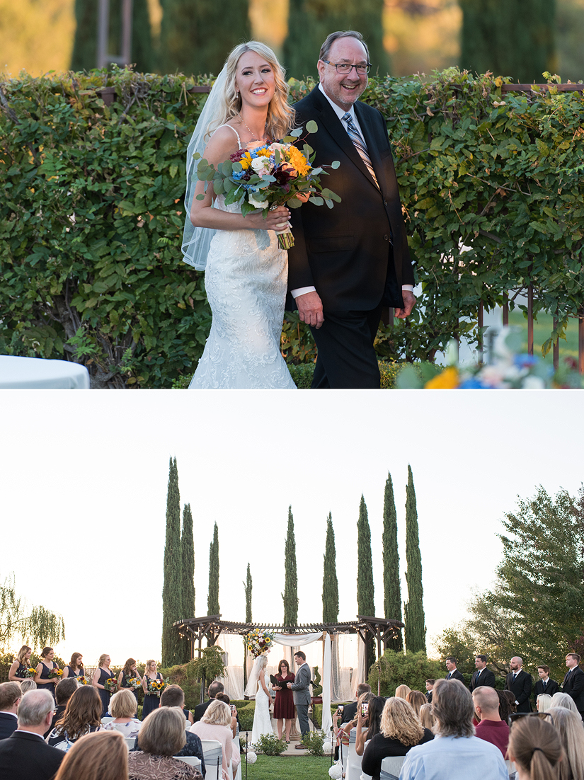 Backyard wedding 