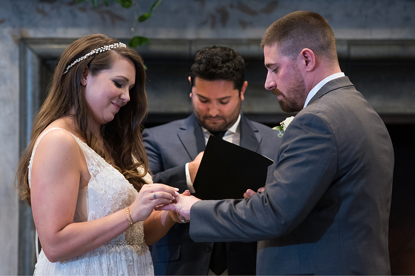 Wine and Roses Indoor Ceremony