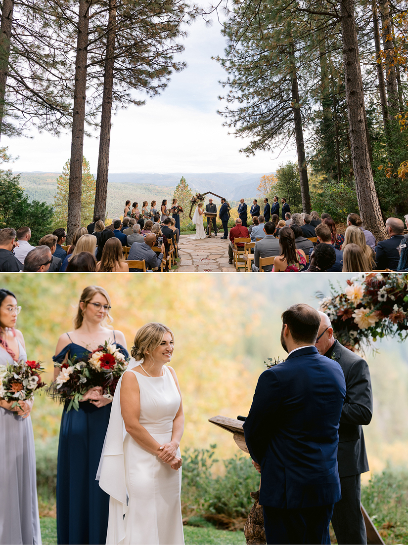 Fall Forest House Lodge Wedding Photographer