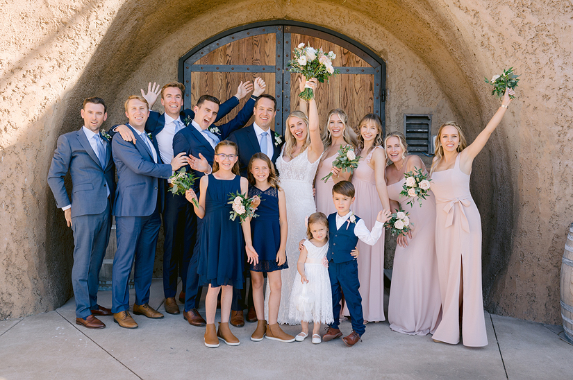 Helwig Winery Bridal Party
