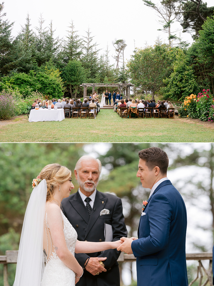 Mendocino Botanical Gardens Wedding Photography