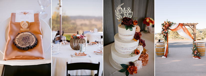 October Wedding at Helwig Winery in Plymouth 