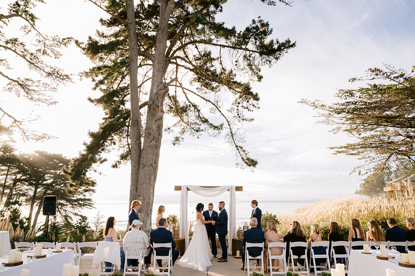 Seascape Beach Resort Wedding, Ceremony