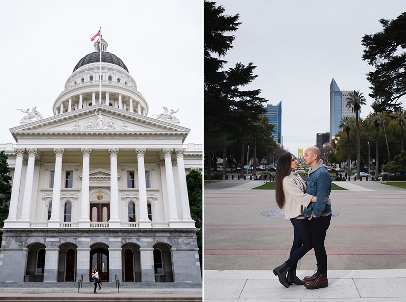 California State Capital Engagement Photography