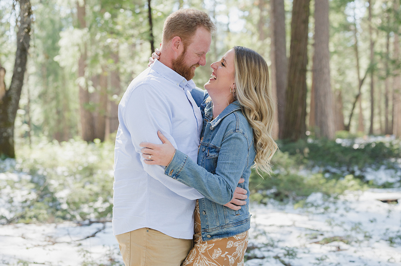 Pollock Pines Engagement Photography