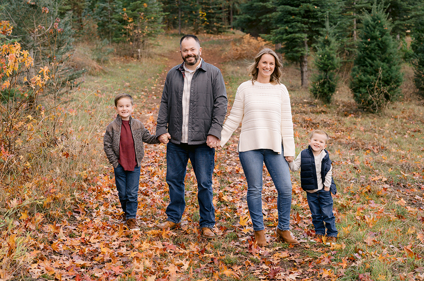 El Dorado Hills Fall Family Portraits