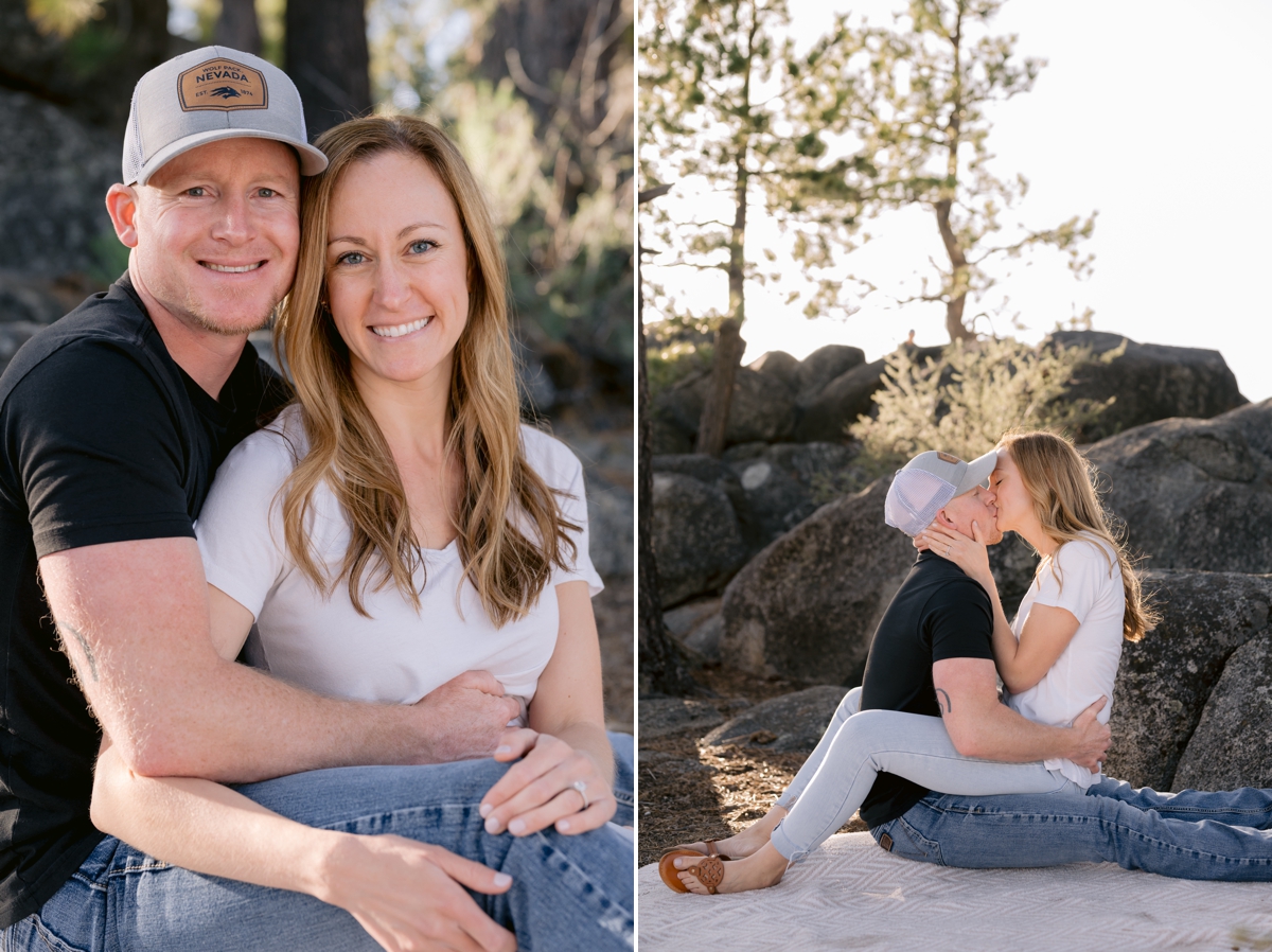 Lake Tahoe Engagement Portraits